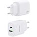 A110-0758 Caricabatterie per dispositivi mobili Universale Bianco AC Ricarica rapida Interno - Foto miniatura 3