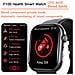 Orologio Ecg Intelligente Con Cardiofrequenzimetro, Fitness Tracker, Con Più Modalità Sportive Black Milanese Strap - Foto miniatura 7