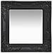 Specchio Da Parete Stile Barocco 40x40 Cm Nero - Foto miniatura 2