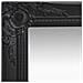 Specchio Da Parete Stile Barocco 40x40 Cm Nero - Foto miniatura 3