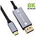 Cavo Adattatore USB-C 3.2 a Displayport 1.4 8K@ 60Hz 1,8 m - Foto miniatura 3