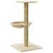 Albero per Gatti con Palo Tiragraffi in Sisal Crema 74 cm - Foto miniatura 6