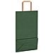 Sacchetti di Carta 250 pz con Manici Verdi 21x11x36 cm - Foto miniatura 9