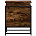 Contenitore con Coperchio Rovere Fumo 40x40x51,5cm Truciolato - Foto miniatura 4