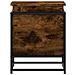 Contenitore con Coperchio Rovere Fumo 40x40x51,5cm Truciolato - Foto miniatura 5
