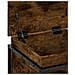 Contenitore con Coperchio Rovere Fumo 40x40x51,5cm Truciolato - Foto miniatura 8