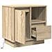 Armadio da Notte con 2 pcs rovere sonoma 50 x 34.5 x 50 cm. - Foto miniatura 5