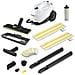 SC 3 EasyFix Plus Scopa a vapore 1 L 1900 W Bianco - Foto miniatura 1