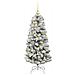 Albero di Natale Artificiale con Rami Pieghevoli 120 cm - Foto miniatura 4