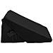 Cuscino a Wedge Nero 55 x 55 x 26 cm Schiuma Memory - Foto miniatura 5