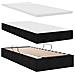 Letto con Contenitore Nero 180 x 200 cm Pelle Sintetica - Foto miniatura 8
