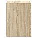 Comodino Rovere Sonoma 29,5 x 33,5 x 50 cm Legno multistrato - Foto miniatura 5