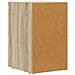 Comodino Rovere Sonoma 29,5 x 33,5 x 50 cm Legno multistrato - Foto miniatura 6
