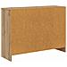Credenza con cassetto Rovere artigianale 88,5 x 27,5 x 63,5 cm - Foto miniatura 8