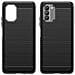 Custodia In Carbonio Per Nokia G400, Flessibile, In Silicone, Nera. - Foto miniatura 3