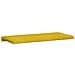 Cuscino per panchina Velluto Giallo Profondità 35 cm - Foto miniatura 7