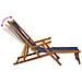 Lettino prendisole pieghevole 2 pcs 3 Posizione Blu - Foto miniatura 9