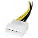 Adattatore cavo di alimentazione LP4 a scheda video PCI Express 8 pin da 15 cm - Foto miniatura 2