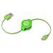 Cavo Usb 2.0 A Micro 5-pin Retrattile Verde Eucablemicgn 816983011137 - Foto miniatura 1