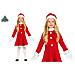 Costume Da Mamma Natale - Per Bambine Alti 108/116 Cm - Foto miniatura 1