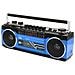 Radio Registratore A Cassette Con Bluetooth Rr 501 Bt Blu - Foto miniatura 4