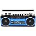 Radio Registratore A Cassette Con Bluetooth Rr 501 Bt Blu - Foto miniatura 6