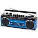 Radio Registratore A Cassette Con Bluetooth Rr 501 Bt Blu - Foto miniatura 1