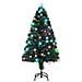Albero di Natale Preilluminato con Supporto 120 cm Fibra Ottica - Foto miniatura 10