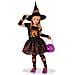 Costume Da Strega Con Zucche Per Bambina - Taglia: 8 A 10 Anni - Foto miniatura 1