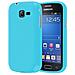 Custodia Compatibile Con Samsung Galaxy Trend Lite In Jelly Celeste - Coperchio Protettivo In Silicone Tpu Flessibile - Foto miniatura 2