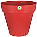 Pot De Fleurs Soleilla - Rond - 60 X 53,6 Cm - Rouge - Foto miniatura 3