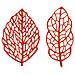 Foresta - Stampo In Silicone N. 24 Foglie 66x30 H1 Mm - 62x43 H1 Mm - Foto miniatura 2