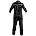 Tuta Impermeabile Moto Anti Pioggia Antiacqua Cerata Completo Scooter Nero L - Foto miniatura 5