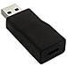 12.03.2995 USB 3.1 Typ A USB 3.1 Typ C Nero cavo di interfaccia e adattatore - Foto miniatura 1