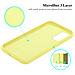 Custodia Compatibile Con Oppo Find X3 Lite In Liquid Giallo - Coperchio Protettivo In Silicone Tpu Flessibile - Foto miniatura 5