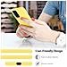 Custodia Compatibile Con Oppo Find X3 Lite In Liquid Giallo - Coperchio Protettivo In Silicone Tpu Flessibile - Foto miniatura 6