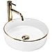 Lavabo Da Appoggio Sami Gold Edge - Foto miniatura 1