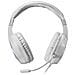 MH122 Cuffia Gaming Stereo Padiglione Auricolare Cablato con Microfono Integrato Colore Bianco - Foto miniatura 2