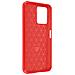 Cover Xiaomi Redmi Note 12 5g / 4g Bumper Carbonio Effetto Spazzolato Rossa - Foto miniatura 1