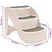 Scala Per Cani Pieghevole Con 3 Gradini 50x38x38 Cm In Plastica - Foto miniatura 8