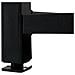 Scaffale stile loft con ripiani in legno, 6 ripiani, 40x32x192 cm, Colore Nero e Quarcia Artisan - Foto miniatura 7