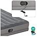 64114 - Materasso Gonfiabile Dura-Beam Prestige Mid-Rise Matrimoniale, con Pompa USB incorporata, 152x203x30 cm - Foto miniatura 5