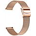 Cinturino Per Orologio In Acciaio Inossidabile Per Garmin Venu 3s / Forerunner 265s 18 Mm Pinkgold - Foto miniatura 1