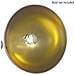 Set 2 Lampadari Sospensione Moderno Design Industriale Lampada Metallo Bianc Oro - Foto miniatura 4