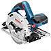 Sega Circolare GKS 55+ GCE + FSN 1400 Potenza 1350 W Lama 16,5 cm Colore Nero /Blu - Foto miniatura 2