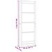 "Porta interna con vetro ""ORKDAL"" Bianco 83x202x4 cm" - Foto miniatura 8