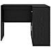 Scrivania Angolare Rovere Nero 102x88x75 cm Legno Ingegnerizzato - Foto miniatura 7