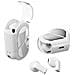 Auricolari Bluetooth V5.4 Con Custodia Di Ricarica - Chipset Ab5756c White - Foto miniatura 3