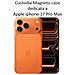 Custodia A Libro Smart Pocket Case In Pelle Per Apple Iphone 17 Blu - Foto miniatura 2
