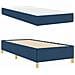 Letto a molle con materasso Blu e Bianco 100 x 200 cm Schiuma - Foto miniatura 6